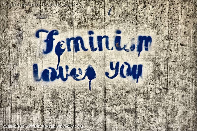 Feminism Blue